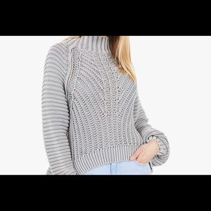 Free People Sweetheart Sweater in Tungsten